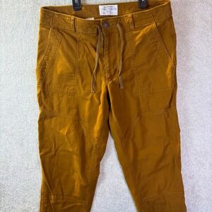 REI Co-op Wallace Lake Pants Mens 36x32 (Fits 36x30) Brown Ochre Utility Jogger